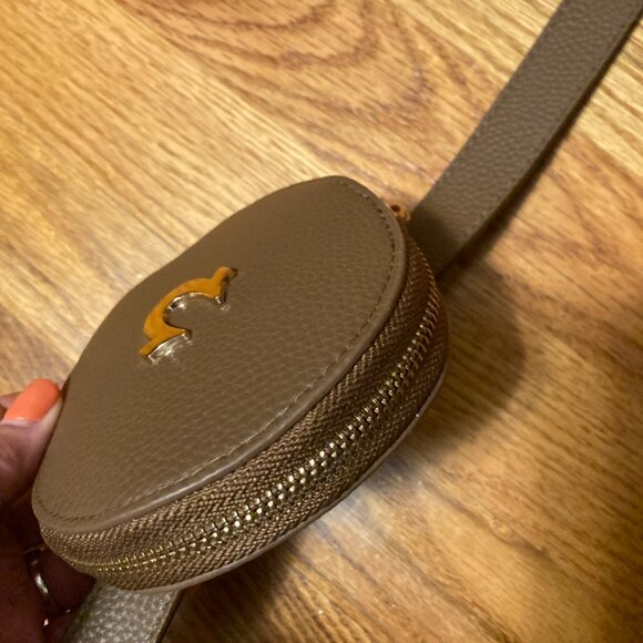 True Religion Brown Belt with Round Coin purse Belt Bag M/L - Picture 4 of 6